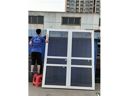 阳光华顺案例——大尺寸纱门